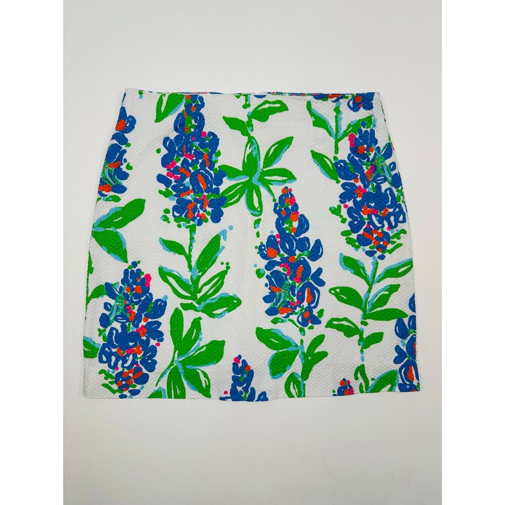 Lilly Pulitzer Lynnie Honeycomb Pique Mini Skirt Size 0